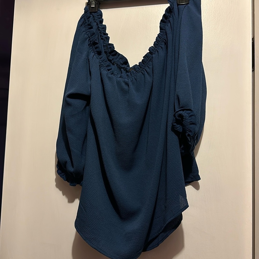 off the shoulder blouse